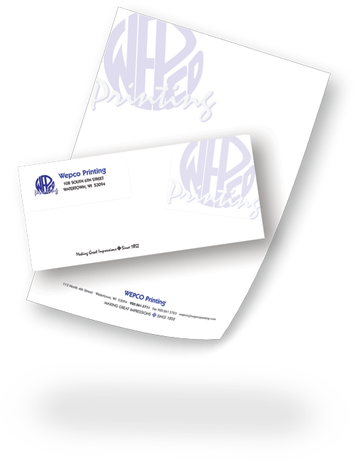 Letterhead and Envelopes Wepco Printing